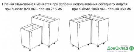 Кухня &quot;Дублин&quot; Стол 960 СУ-100п (5уп)